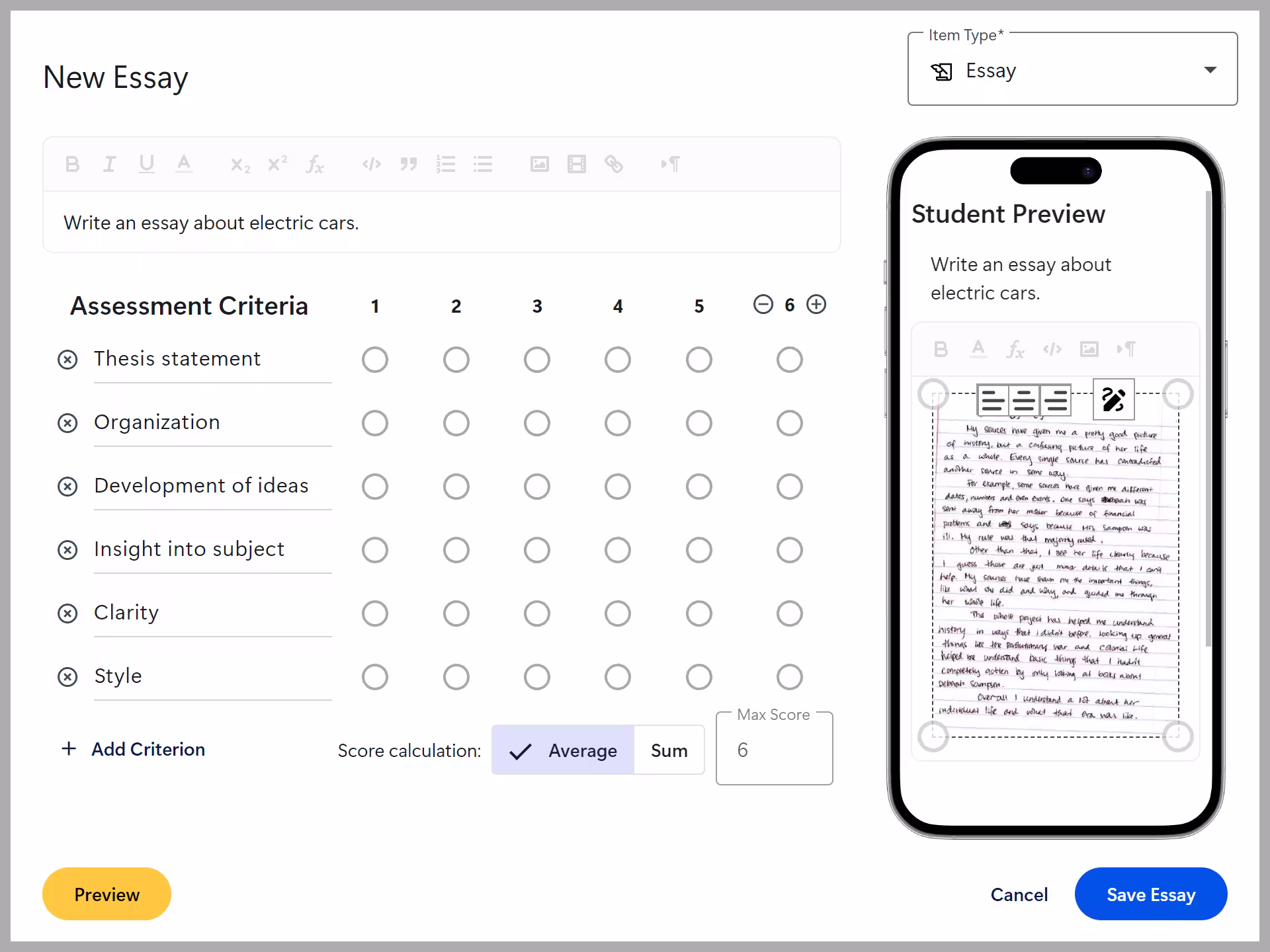 موضوع إنشاء screenshot