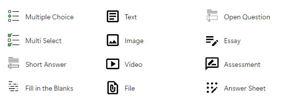 Item types