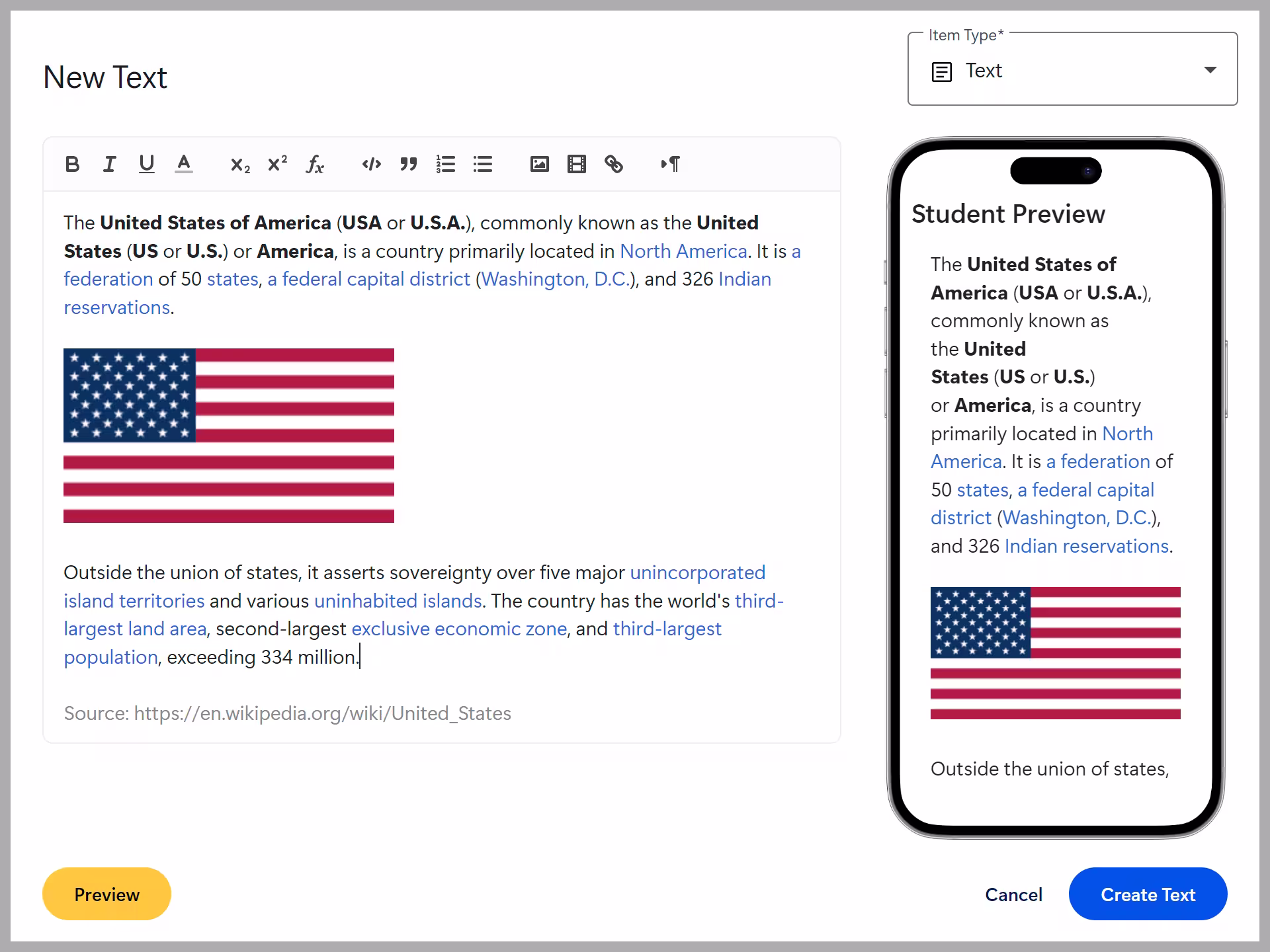 Text screenshot